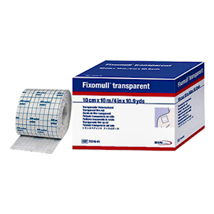 Fixomull Transparent Fixation Dressings, 10cm x 10 Metres, Each Each