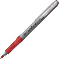 PENS BIC MICRO METAL ROLLER RED 12/BOX Pack