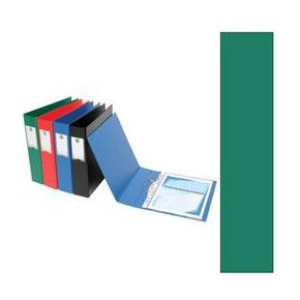 F/C 4 D RING 25MM BINDER DARK GREEN ECONOMY (NO BRAND) Each