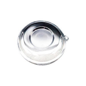 Livingstone Lid for Bowl, Polyethylene Terephthalate, 200mm Diameter, 23mm, Clear, 50 Pieces/Bag, 8 Bags/Carton Carton