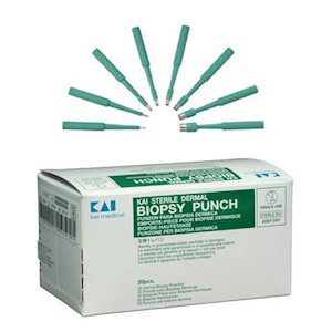 Kai Biopsy Punch, Sterile, 1.5mm, Loose