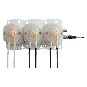 Bluelab PeriPod M3 Peristaltic Pumps, 120mL/min Pump Flow Rate, Rugged Wall-Mounted, Opaque Nutrient Tubing, Each Each