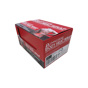 Livingstone Body Heat Wrap, 15 x 100cm, 24/Pack Pack