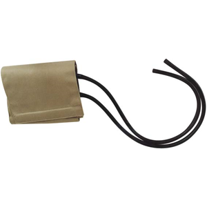 Accoson Easy One Touch Hook Loop Fastener Cuff and Air Bladder, New Born Infant Size, 45x10.5cm Cuff, 18x5cm Bladder, Double Tube, Each Each