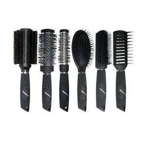 Salon Pro-Pack Hot Tube Brush Set - 6 Assorted Brushes Each