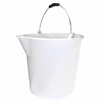 Kartell Bucket with Spout, 17 Litres, Graduated, Recyclable Polyethylene, Each Each