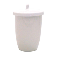 Livingstone Crucible with Lid & Perforated Disk