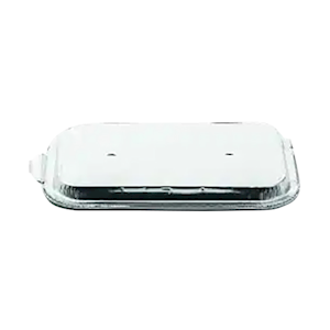 Confoil Smoothwall Aluminium Foil Tray Lid. 160 x 104 mm, 1,000 Pieces/Carton