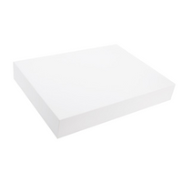 Confeta Baking Tray Lid, Large, 410(L) x 310(W) x 50(H) mm, Cardboard, 200 Pieces/Carton Carton