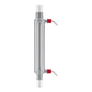 Monash Condenser, Double (Davies), with Hose Connection, Socket Joint & Cone 19/26, Effective Length: 200mm, Borosilicate Glass, Each Each