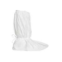 DuPont Tyvek® IsoClean® Over Boot, Anti-slip Sole, Sterile, Medium, White, 50 Pairs/Carton Carton