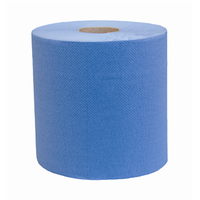 Celtex Matic Blue Hand Paper Towel, 3-Ply, 20cm x 100 Metres, Made in Europe, 6 Rolls/Pack, No Touch Electronic Dispenser Available. Pack