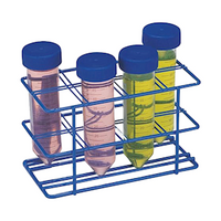 Bel-Art Centrifuge Tube Rack, Epoxy-Coated Steel, 36 Positions, For 50mL Centrifuge Tubes, 22.9 x 22.3 x 8.9 cm, 30mm Wells, Each Each