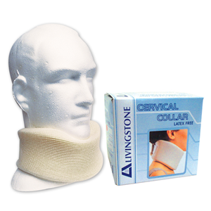 Livingstone Cervical Neck Collar, Medium, Soft Foam, In Display Box, Each Each