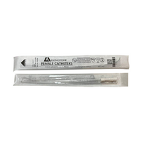 Livingstone Female Catheter, 12FG, White Colour, 4.00mm Diameter, 23cm Length, Single Wrapped, Sterile, Each Each