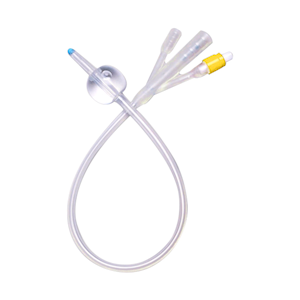 Livingstone All Silicone Foley Balloon Catheter 3-Way