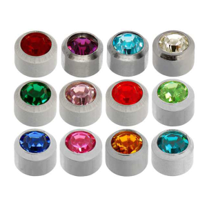 Caflon Blu Mini Cassette Studs
