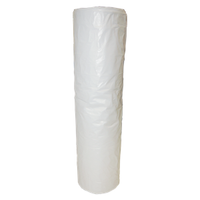Livingstone Carton Liners, 63 x 63 x 38cm, 15 Microns, HDPE, Recyclable, White, 500 Sheets/Roll, 1 Roll/Box Roll