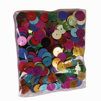 Colorific Colourful Sequins, Flat Circles, 10mm, 25gm Each