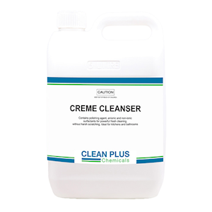 Livingstone Creme Cleanser, 5 Litre Bottle, with Polishing Agents, Anionic and Non-Ionic Surfactants, Each Each