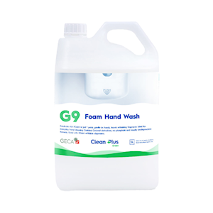 Clean Plus Foam Hand Wash, 5L Bottle, GECA Certified, Each Each