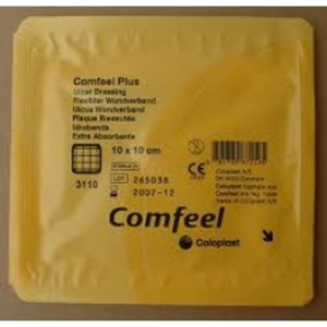 Comfeel Transparent Dressing, 5 x 7cm, 10/Box Box