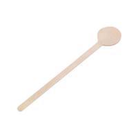 Fiesta Compostable Wooden Cocktail Stirrer 200Mm 100/Bag Each