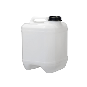 Cospak Octagonal Cube with 58mm Screw Neck and Cap, 10L, HDPE, Natural, Each Each