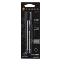 PEN REFILLS CROSS MED. BLACK EACH Each