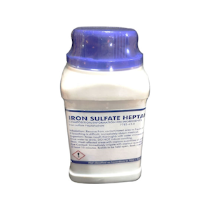 Iron (II) Sulfate Heptahydrate (Ferrous Sulfate), Analytical Grade, 500g, Each Each