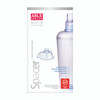 Able Spacer & Small Whistle Mask, Anti-Microbial, Each Each