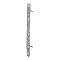Livingstone Coil Condenser, Socket and Cone 29/32mm, 300mm Length, Borosilicate Glass, Made in Australia, Each Each