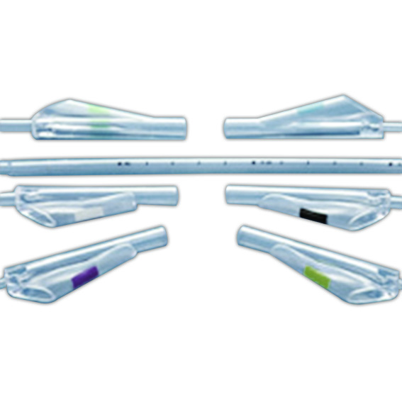 Pennine Oppo-Cath Suction Catheters with Clear Prestrol Vacuum Control, 8FG/CH, 48(L)cm, 2.66(D)mm, FF Type, PVC, Sterile, Blue, Each