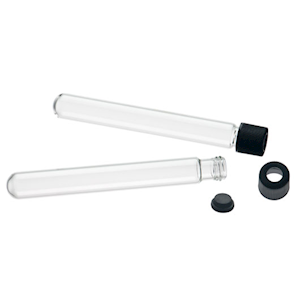 Culture Tubes, 10 x 75mm, Rimless, Borosilicate Glass, 250 Pieces/Box Pack