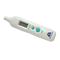 Livingstone Mini Pocket Size Infrared Red Ear Thermometer, Functions without Probe Cover, includes Battery CR2032. Each