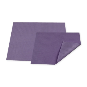 Livingstone Dental Bib or Head Pad, Unfolded, 4-ply Waterproof Lined, 31 x 50cm, Large, Lavender, 250/Box Pack