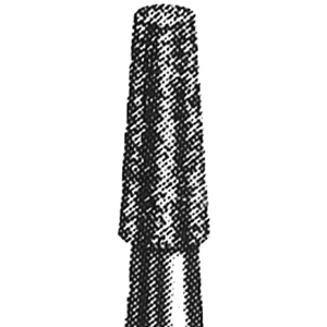 MDT Diamond Bur, Friction Grip, Taper Tissue, 845-012 Each