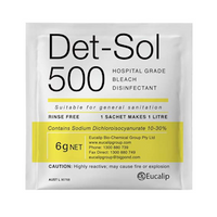 Det-Sol 500 Disinfectants, 6g Sachet, 180 Sachets/Box Box