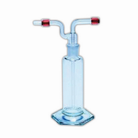 Mowbray Drechsel Gas Washing Bottle Head, Sintered, 24/29 Socket, 215mm Stem Length, Porosity 3, Fits DB24-500, Each Each