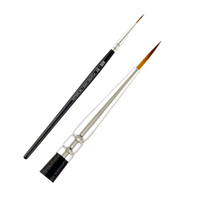DMT Pointed Liner Brush, Pure Red Sable, Each Each