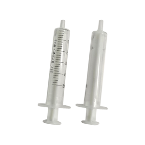 Livingstone Syringe, 5ml, Luer Slip Tip, 2-Piece, No Rubber Gasket, Latex Free, Hypoallergenic, Non-Sterile, 150/Bag Bag