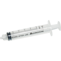 Livingstone Syringe, 5ml, Luer Lock Tip, Latex Free, Hypoallergenic, Sterile, 100/Box Box