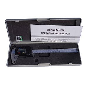 Digital Vernier Caliper, 150mm, 4 Digits, Stainless Steel, Each Each