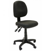 CHAIR ECO RANGE NO ARMS BACK TILT MECHANISM,MED BACK,CHARCOL Each