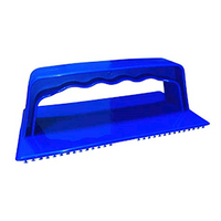 Edco Heat-Resistant Griddle Pad Holder, 140 x 90mm, Resists up to 200degC, Blue, Each
