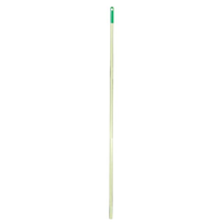 ALUM HANDLE W GREEN THREAD 1.5MX25MM Each