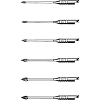 Gates Glidden Drill Ra #6. 6/pk Pack