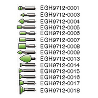 Shofu Dura Green Stones, Shank HP, Shape KN4, No 0026, 12/Pack