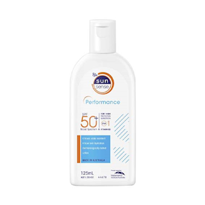 Ego Sunsense Performance Sunscreen Lotion, SPF 50+, 125ml Bottle, Each Each