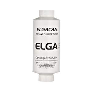 Elgacan Deioniser Replacement Cartridge Only, Elga Cartridge Type C114, 4 Pieces/Pack Pack